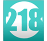 218 TV logo