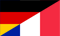 Germany<br />and France flag