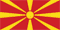 bandera de Mazedonien