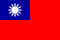 Taiwán Flagge